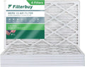 Filterbuy 20x30x1 MERV 13 Pleated HVAC AC Furnace Air Filters (6-Pack)