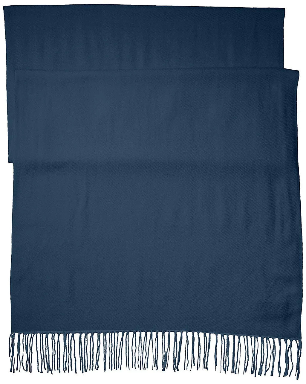 La Fiorentina Women's Sizeoft Twill Cashmere Sizecarf, Navy, One Sizeize