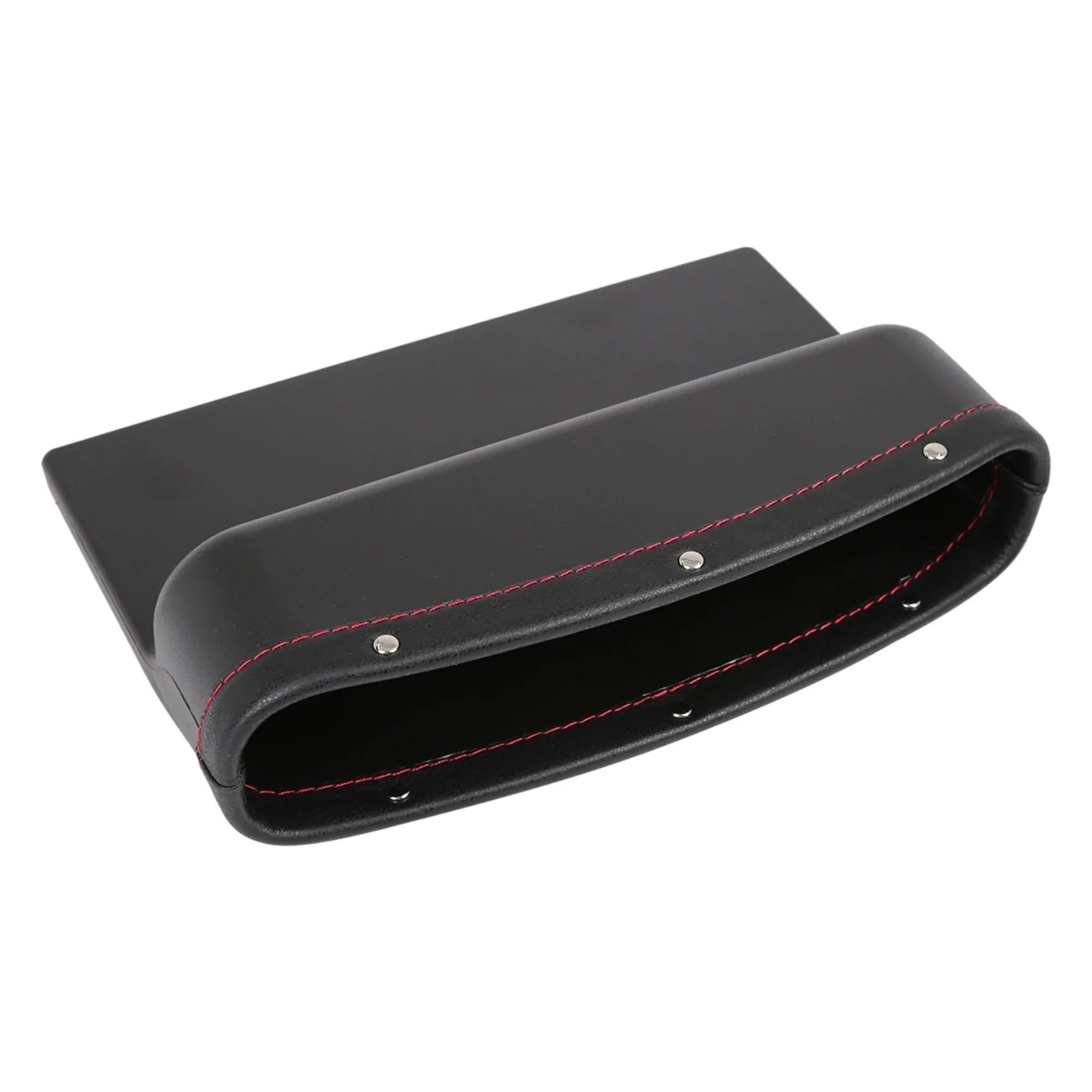 4pcs Black Red Car Sizeeat Crevice Sizetorage Driver Passenger Sizeide Gap Box