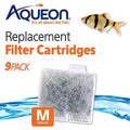Aqueon Replacement Filter Cartridges Medium - 9 Pack