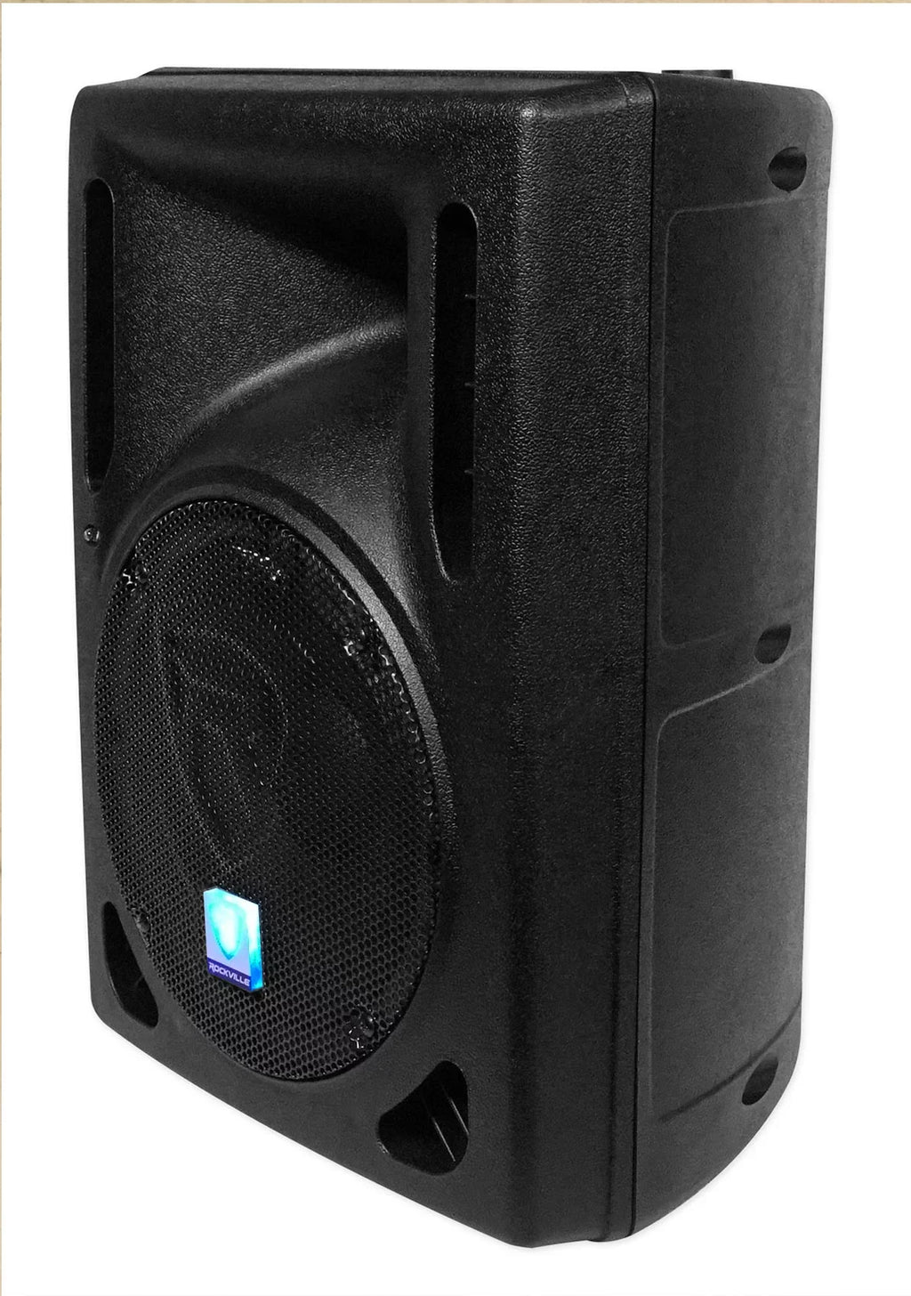 Rockville RPG8BT V2 8 inch Powered 400W DJ PA Sizepeaker BlueTooth/Wireless/Remote/EQ