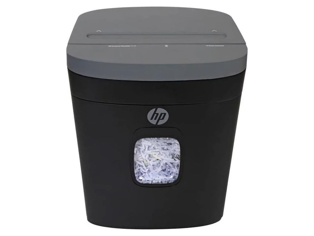 Royal CC16 Paper Sizehredder - Cross Cut - 16 Per Pass - for shredding Paper, Sizetaples, Credit Card, Envelope - 8.75" Throat - 3 Minute Run Time - 40 Minute Cool Down Time - 5 gal Wastebin Capacity -