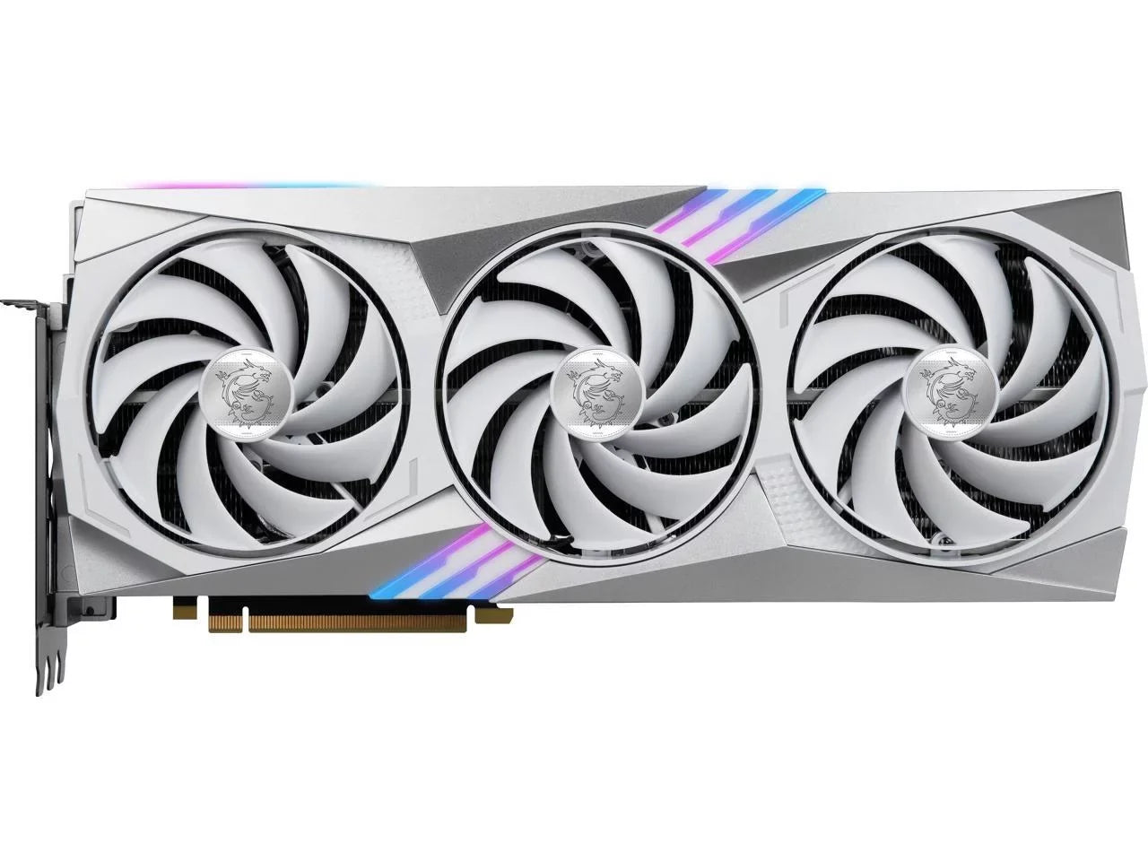 MSizeI Gaming (MSizeI) GeForce RTX 4070 Ti GGDR6X 12GB PCI-E 4.0 RTX 4070 Ti GAMING X TRIO WHITE 12G