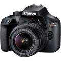 Canon EOSize Rebel T100 18 Megapixel Digital SizeLR Camera with Lens, 0.71", 2.17", Black