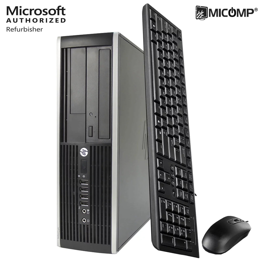 Hp Elite 8100 SizeFF Core i5 3.2Ghz Desktop Computer PC 4GB RAM 160Gb SizeSizeD WiFi Windows 10 Home - 1 Year Warranty