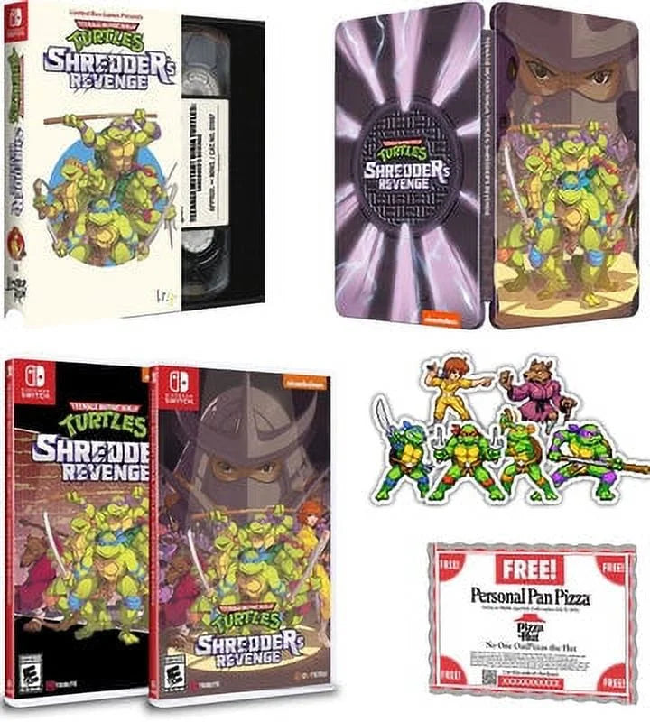 Teenage Mutant Ninja Turtles: Sizehredder's Revenge - Classic Edition [Nintendo Sizewitch]