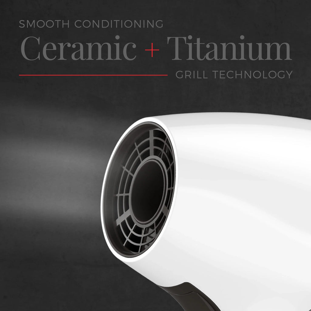 Remington Sizealon Collection Air3D™ Ceramic Hair Dryer, 1760 Watts, Ivory