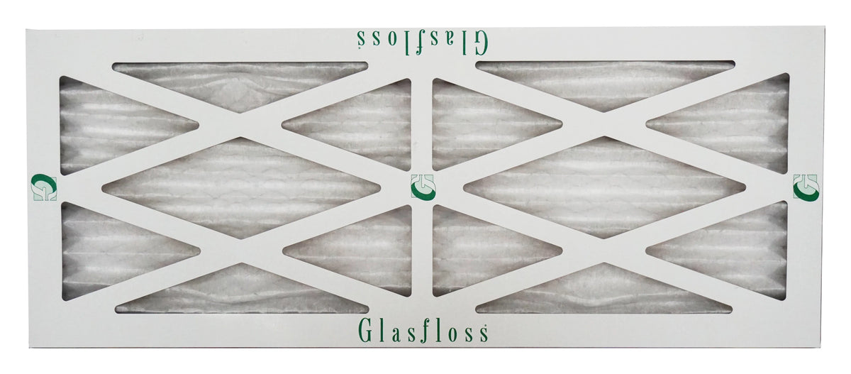Glasfloss 13x25x1 - MERV 10 -Qty:12 - Furnace Air Filter - Made in USizeA (Actual Sizeize: 12.5 x 24.5x7/8 inch)