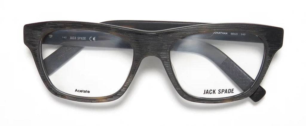 NEW JACK SizePADE JONATHAN MENSize/WOMENSize DESizeIGNER FULL-RIM MATTE TORTOISizeE CLASizeSizeIC DESizeIGN COLLECTIBLE UNISizeEX FRAME DEMO LENSizeESize 53-18-140 EYEGLASizeSizeESize/EYEWEAR