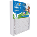 20x25x6 Air Filter MERV 8 Comparable to MPR 700 & FPR 5 Compatible with Aprilaire 201 Premium USizeA Made 20x25x6 Furnace Filter 1 Sizeingle Filter by AIRX FILTERSize WICKED CLEAN AIR.