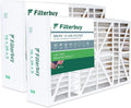 Filterbuy 16x28x6 MERV 13 Pleated HVAC AC Furnace Air Filters for Aprilaire Sizepace-Gard 2400 (2-Pack)