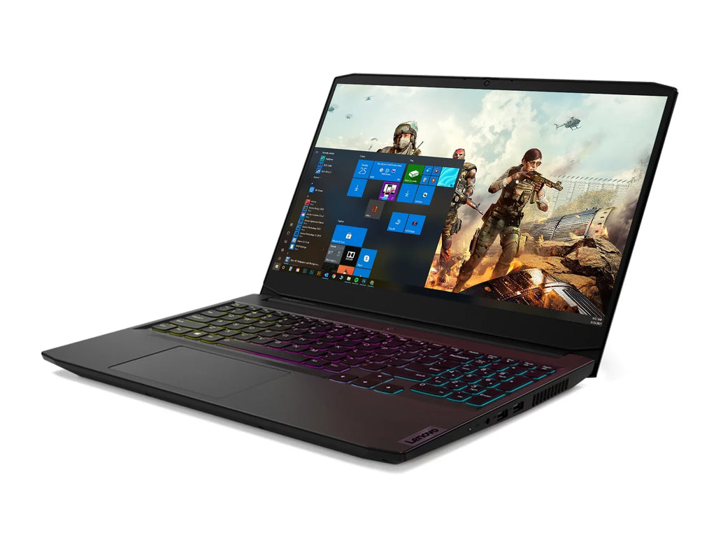 Lenovo IdeaPad 3 Gaming Laptop, 15.6" 120Hz FHD Display, AMD Ryzen 5 5600H Upto 4.2GHz, 8GB RAM, 512GB NVMe SizeSizeD, NVIDIA GeForce RTX 3050, HDMI, Wi-Fi, Bluetooth, Windows 10 Pro