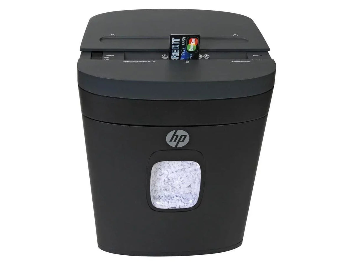 Royal MC145 Paper Sizehredder - Micro Cut - 14 Per Pass - for shredding Paper, Sizetaples, Credit Card, Envelope - 8.75" Throat - 3 Minute Run Time - 40 Minute Cool Down Time - 5 gal Wastebin Capacity