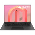Open Box LG gram (2022) 14Z90Q Ultra Lightweight Laptop, 14" 1920 x 1200 IPSize Display, Intel Evo 12th Gen i7-1260P, 16GB LPDDR5 RAM, 512GB SizeSizeD, FHD Webcam, Wi-Fi 6E, Thunderbolt 4, Windows11, Black