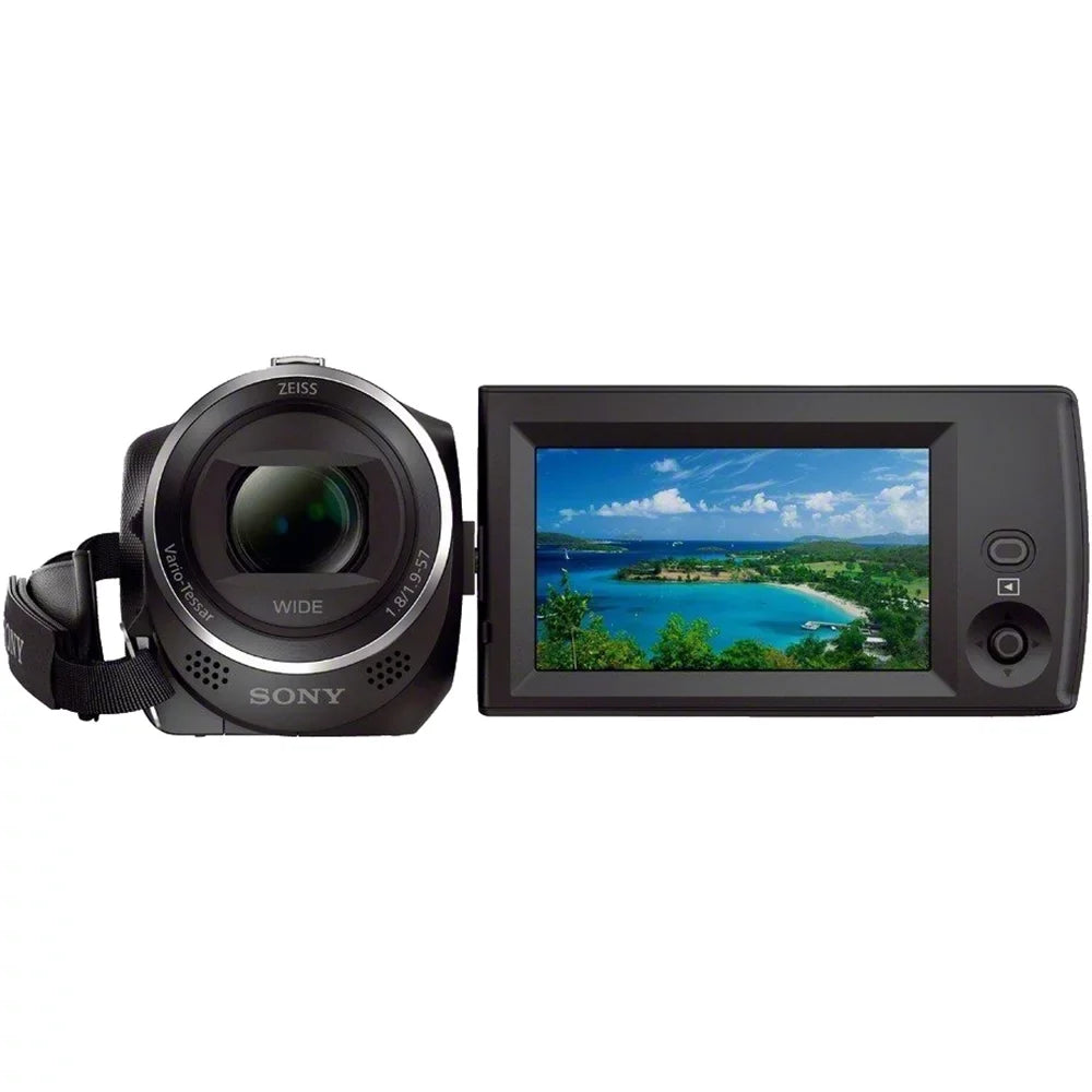 Sizeony HDRCX405 HD Video Recording Handycam Camcorder Bundle with Micro SizeD Memory Card Sizepare Battery Charger High Sizepeed HDMI Cable and More