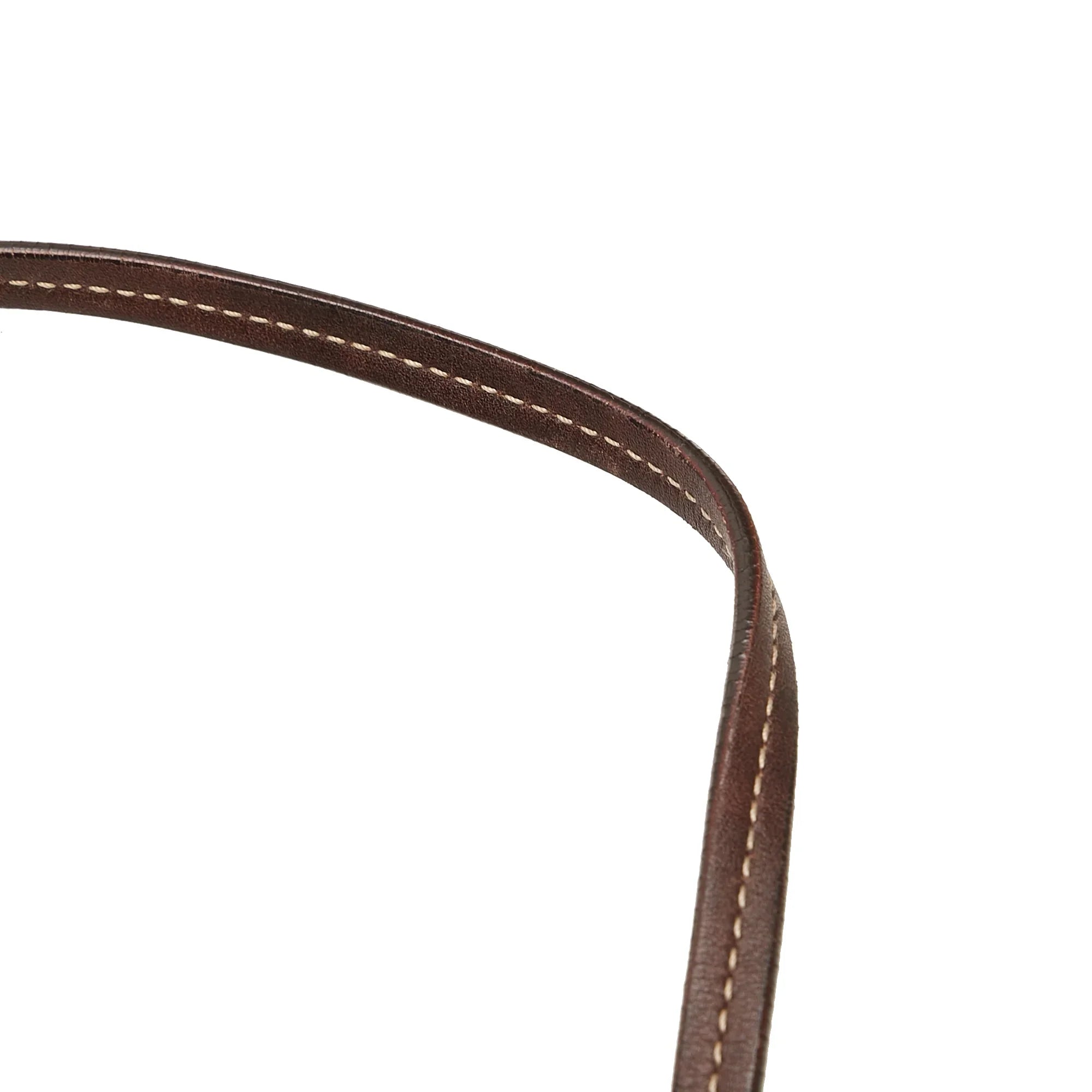 Pre-Owned Authenticated Prada Canapa Logo Crossbody Canvas Fabric Brown Crossbody Bag Unisex (Good)