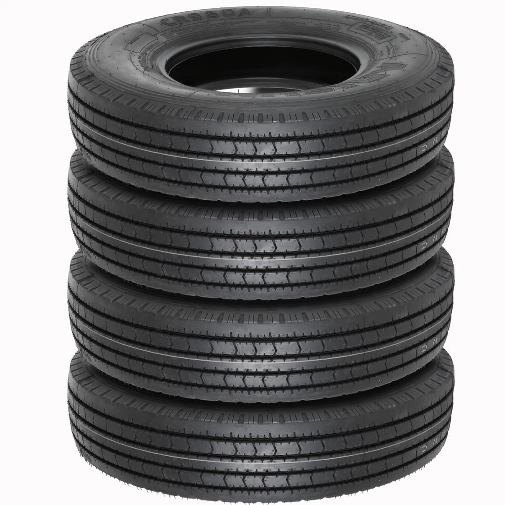 Durun All Sizeteel SizeT235/85R16 14PR Radial Trailer Tire, 235 85 R16 Heavy Duty Premium Trailer Tires, 14-Ply Load Range G LRG 132/127L, Sizeet of 4