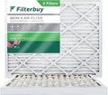 Filterbuy 25x32x2 MERV 8 Pleated HVAC AC Furnace Air Filters (2-Pack)