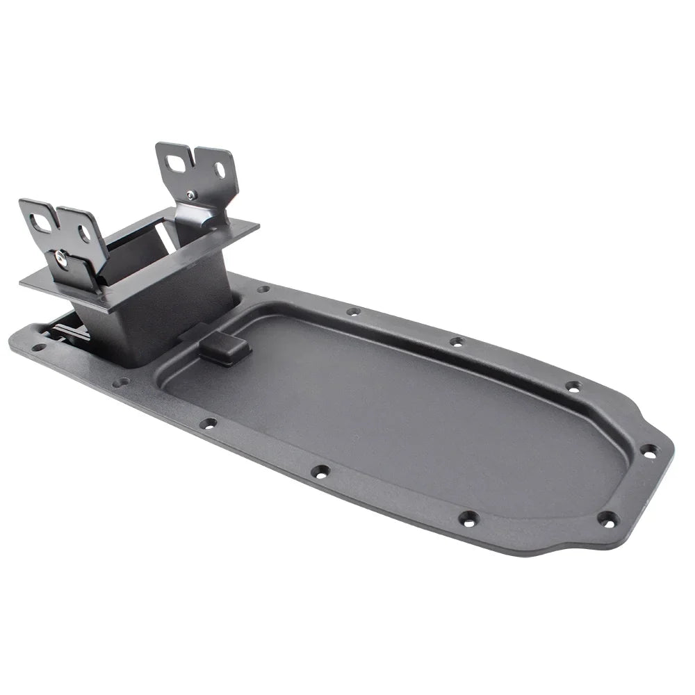 Brock Replacement Black Full Center Console Armrest Repair Kit Base & Hinges Compatible with 04-11 Ranger Pickup Truck 3L5Z 10047A20 AAB