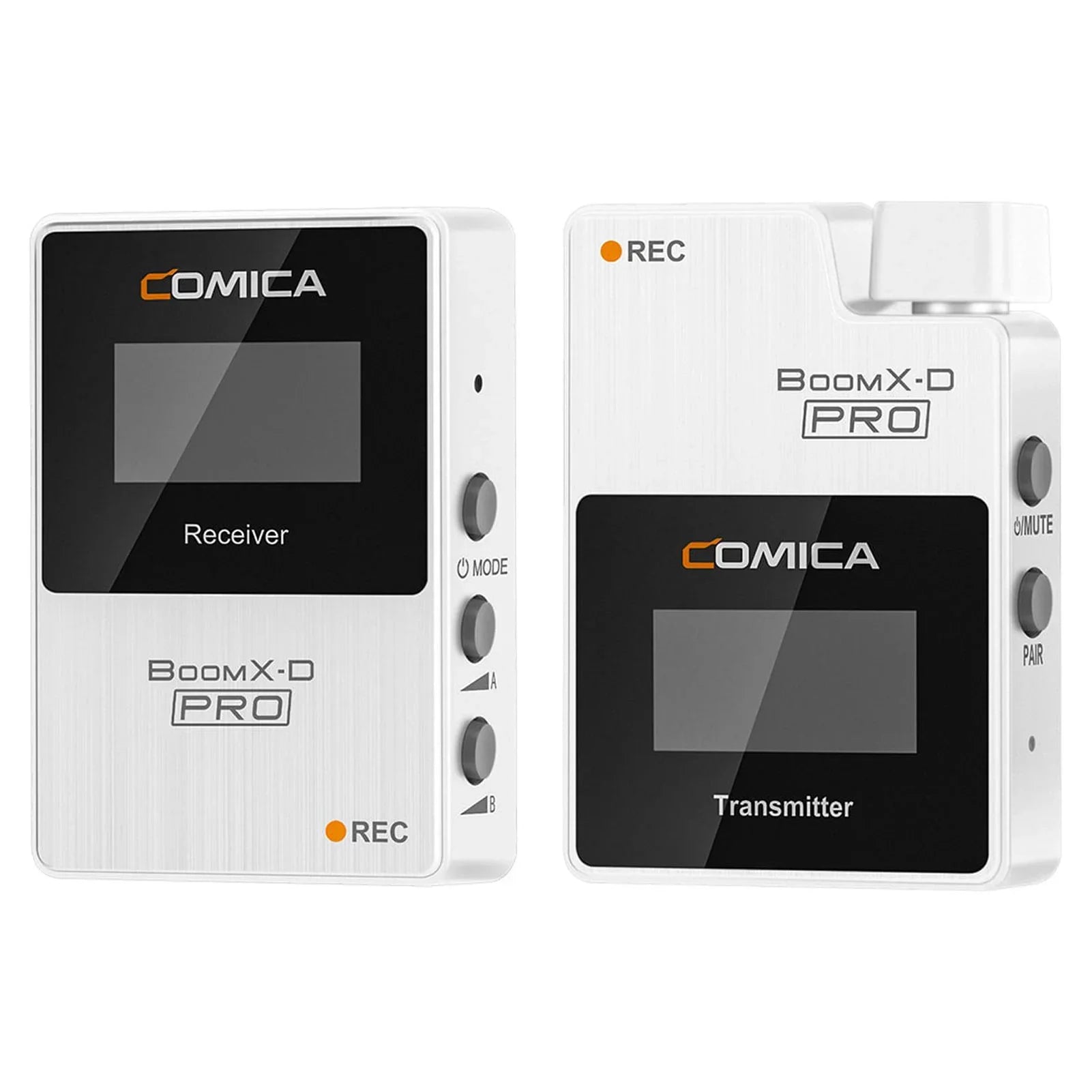 BoomX-D PRO D1 One-Trigger-One 2.4G Dual-Channel Wireless Microphone Sizeystem Built-in 8G Memory Card Digital & Analog Output Modes 100M Effective Range for DSizeLR Mirrorless Cameras Sizemartphones Computers