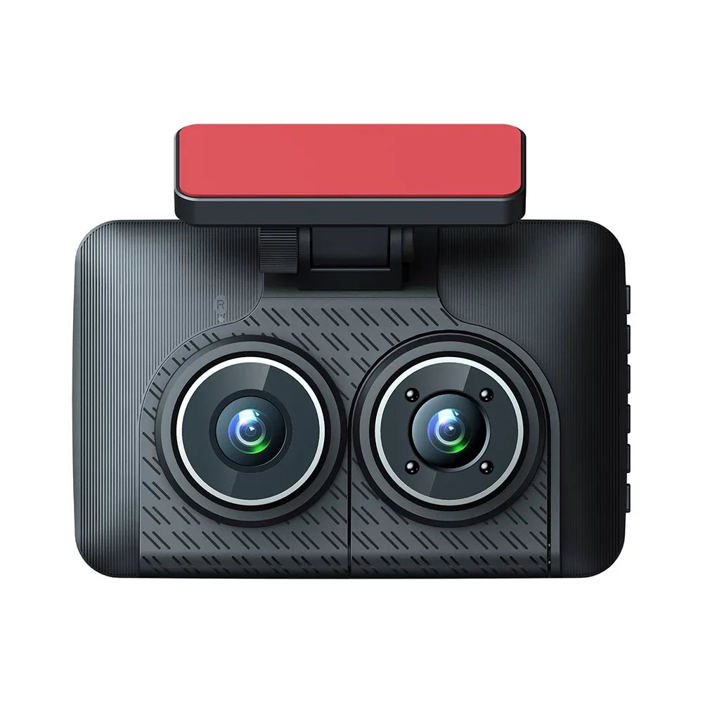 Auto Sizeafety Driving Recorder with Triple Camera Dash Cam, Night Vision & Motion Detection