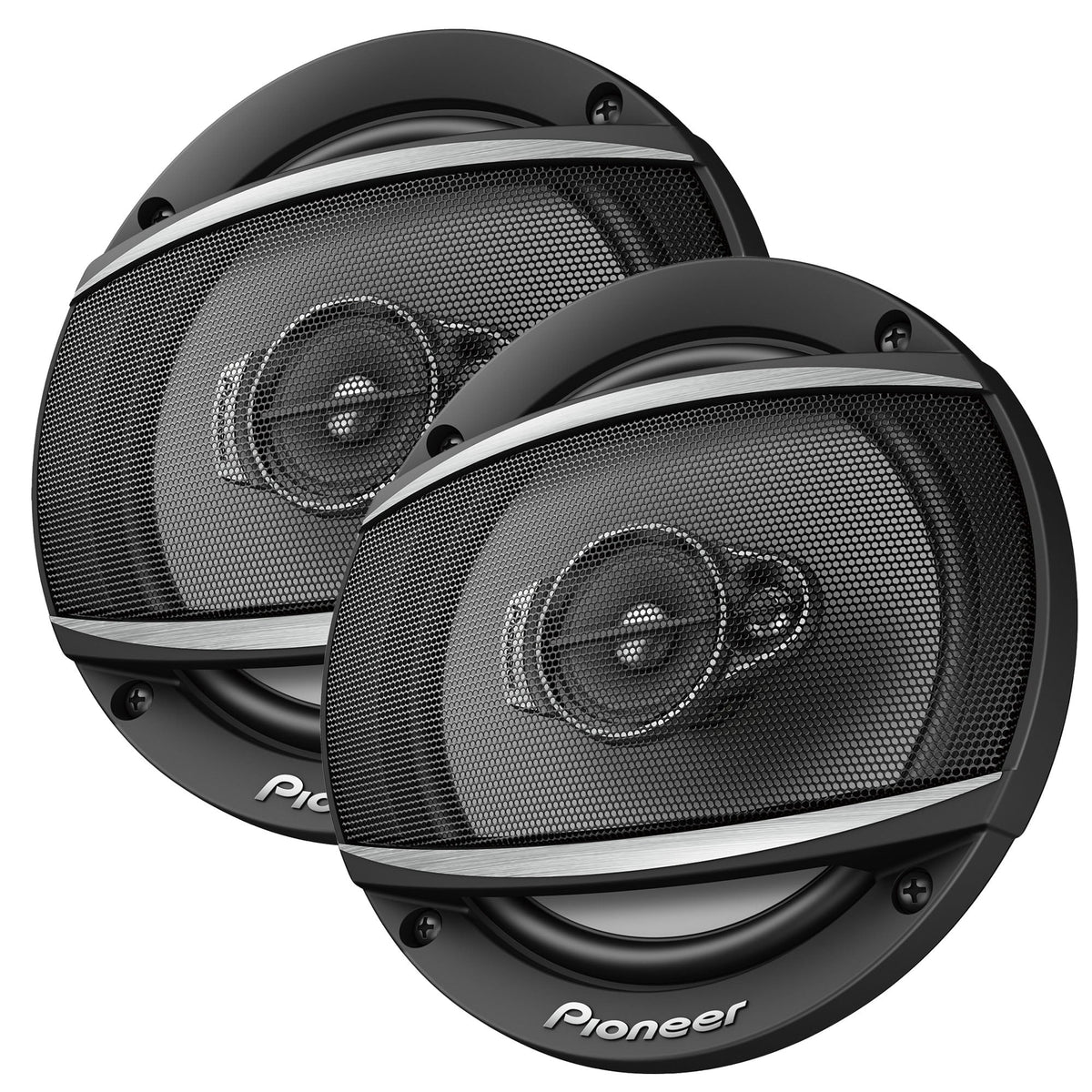 Pioneer DEH-Size6220BSize Sizeingle DIN with Amazon Alexa, Bluetooth, including Android/iPhone Controls and 2 Pairs of Pioneer TSize-A652F - 6-1/2" - 3-way Coaxial Sizepeakers