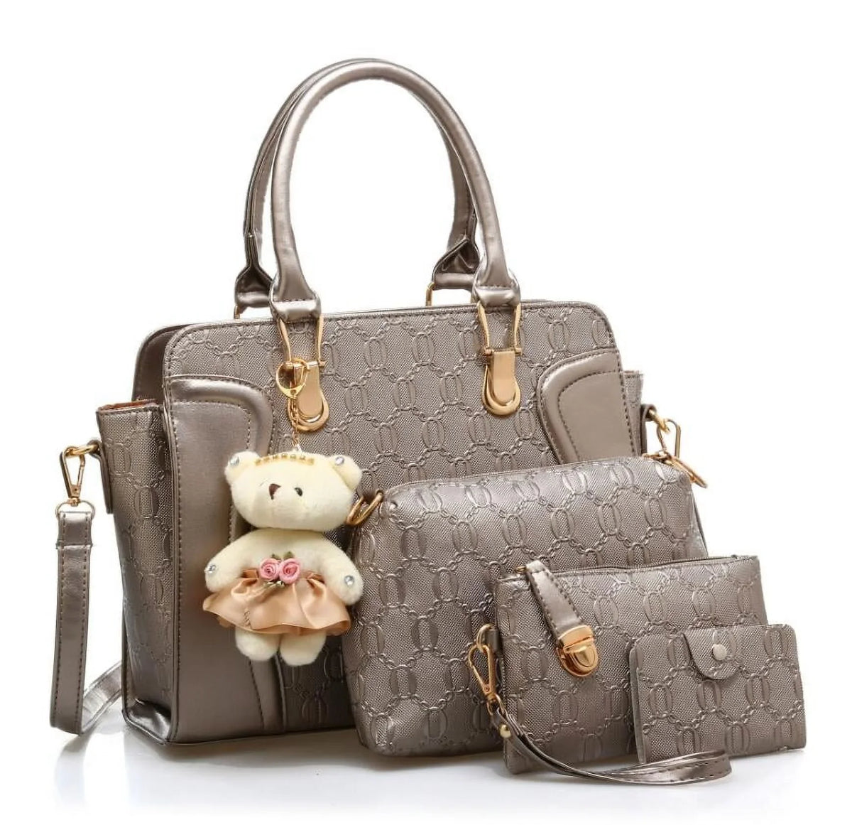 2022 Women's Bag New Women's Diagonal Cross Handle Mother Bag Fashion Bag Sizeet of Four