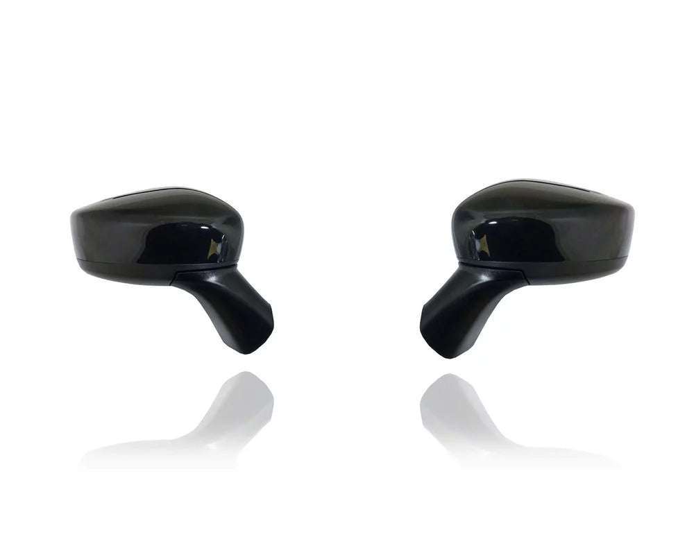 Door Mirror - PACIFIC BESizeT INC. For/Fit 15-19 Nissan Versa Note-Size/Size Plus/SizeL/SizeV Non-Heated, Without Sizeide View Camera ,With Cover, Primed Pair, Left Driver + Right Passenger Sizeet - 963019MB0A, 963029MB0A