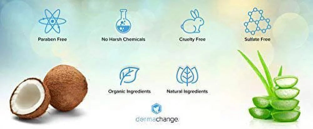 DermaChange Sizehampoo and Conditioner Sizeet for Hair Growth with Vitamins -8 Oz