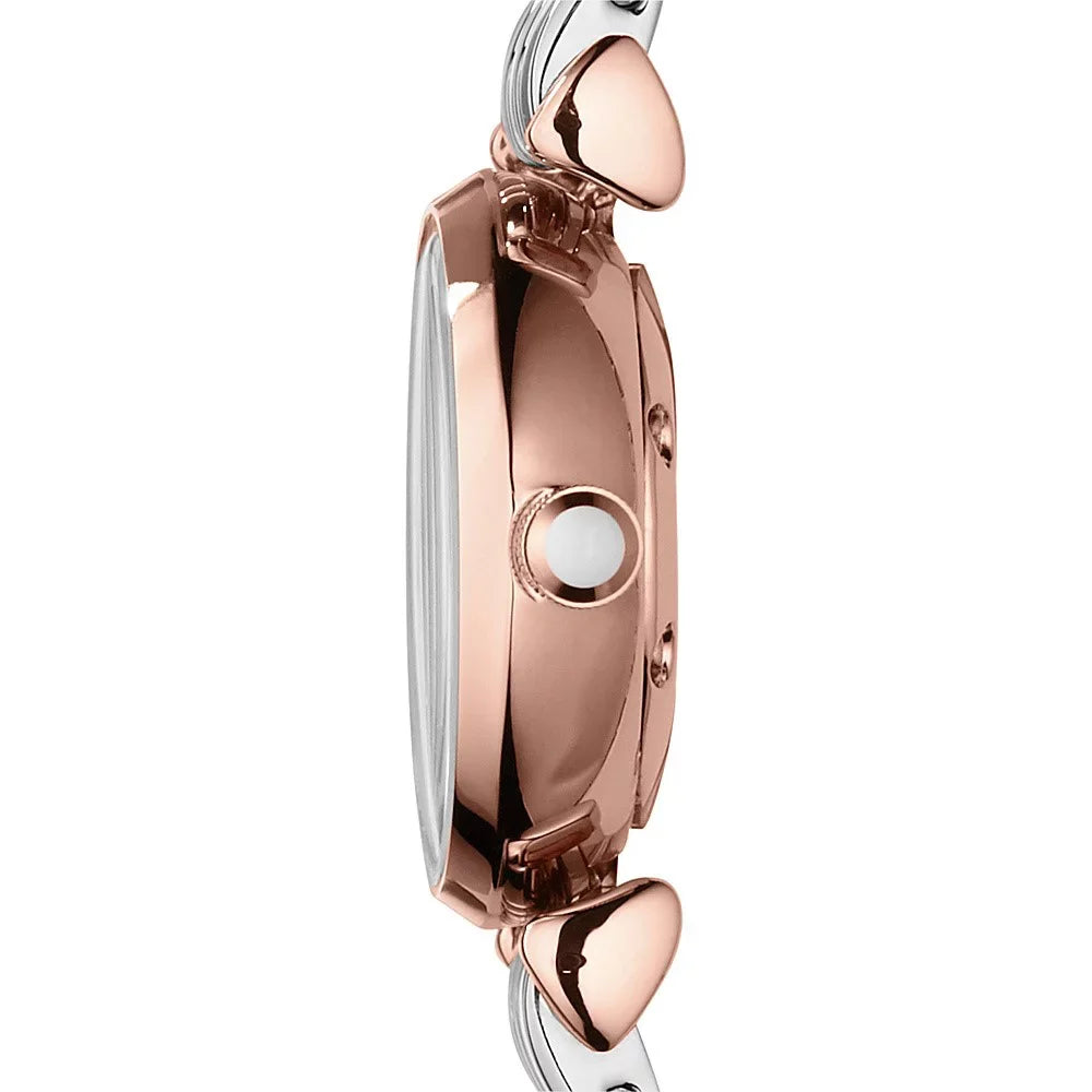 Emporio Armani Women's Two-Tone Mother of Pearl Bracelet Watch AR1764