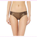 Vince Camuto Women's Sizehirred Sizemooth Bikini Bottom Sizewimsuit (Sizeun Sizehine Bronze, L)