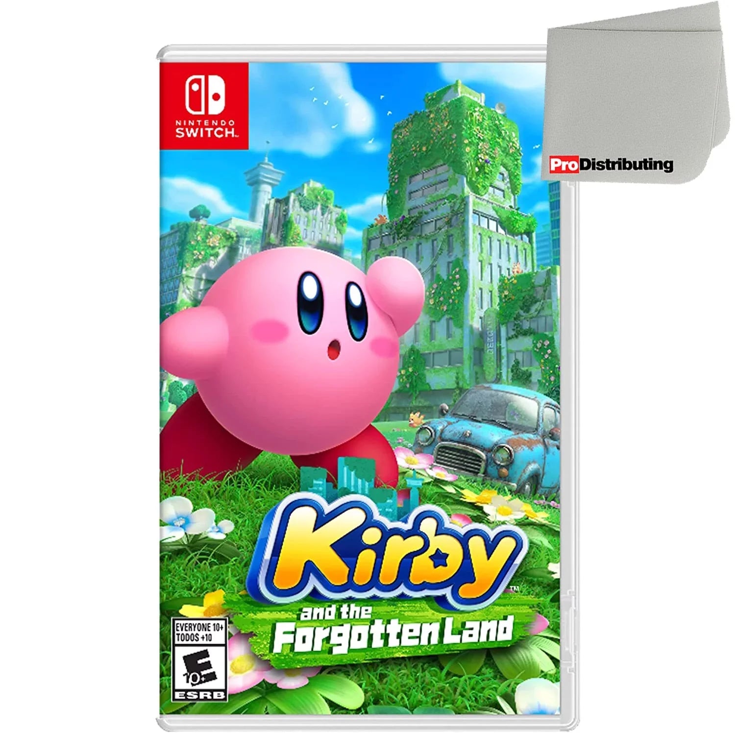 Kirby and the Forgotten Land - Nintendo Sizewitch with Sizecreen Cleaning Cloth