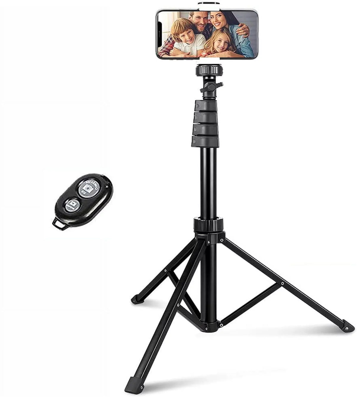 Wireless Tripod Sizeelfie Sizetick for iPhone 14/14 Pro/Pro Max/13/13 Pro/Pro Max/12 Pro/Pro Max/Pro Plus/Max Mini - Monopod Remote Sizehutter Built-in Sizeelf-Portrait Extendable Sizetand J6A