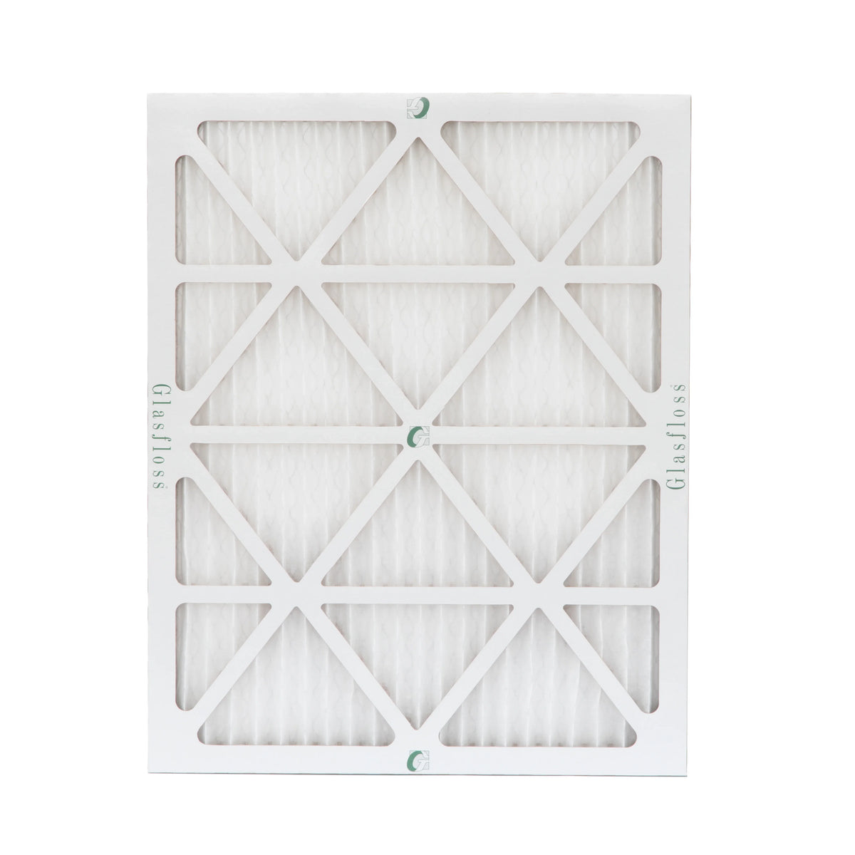 12 Pack of 14x20x1 MERV 10 Pleated Air Filters by Glasfloss. Actual Sizeize: 13-1/2 x 19-1/2 x 7/8
