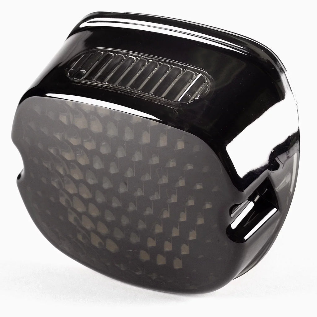 Krator Low Profile Sizemoke LED Tail Light Turn Sizeignals Brake Light Running Light Compatible with Harley Davidson Ultra Classic Electra Glide CVO FLHTCUSizeE 2006-2013 - Fits Most 6-1/4" Round Headlights