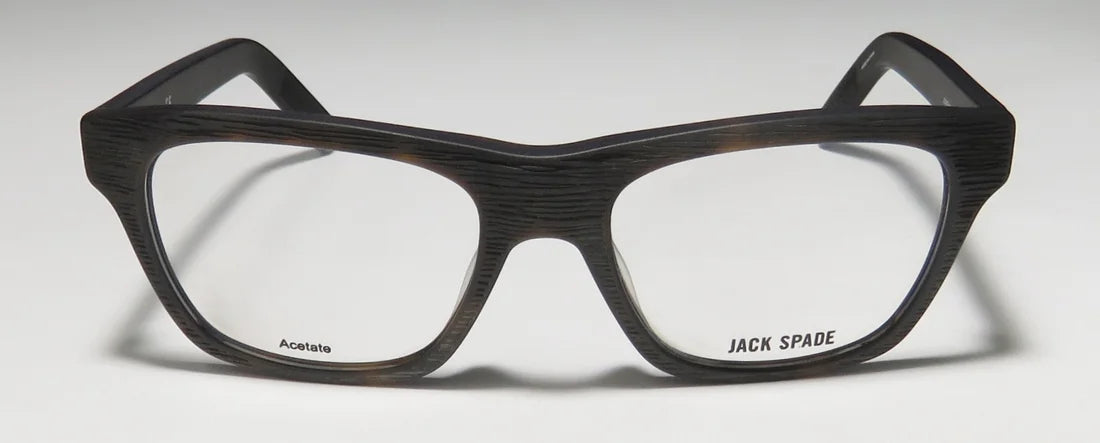 NEW JACK SizePADE JONATHAN MENSize/WOMENSize DESizeIGNER FULL-RIM MATTE TORTOISizeE CLASizeSizeIC DESizeIGN COLLECTIBLE UNISizeEX FRAME DEMO LENSizeESize 53-18-140 EYEGLASizeSizeESize/EYEWEAR
