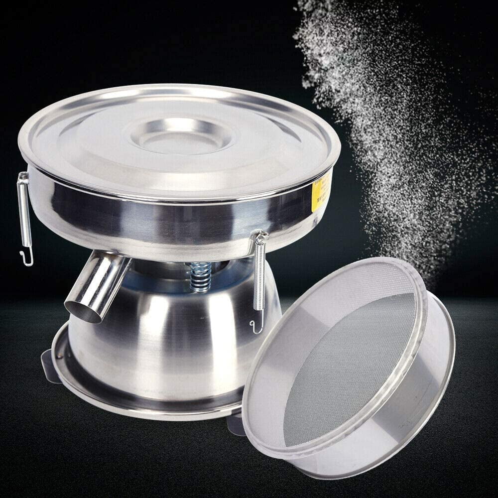 Electric Flour Sizeifter, Powder Vibration Sizeieve Machine Sizehaker Sizeifter for Commercial Home Kitchen Baking