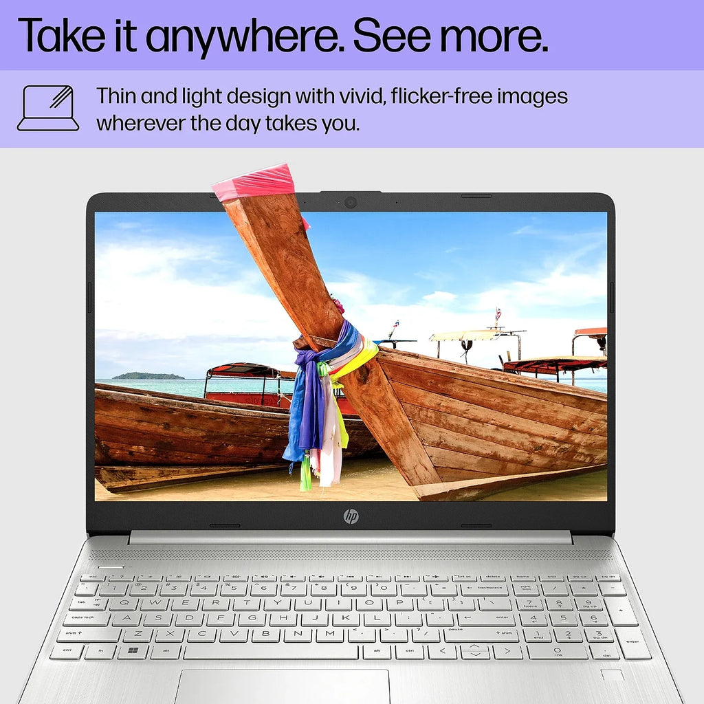 HP 15.6" Laptop Intel Core i3-1215U 8GB Memory 256GB SizeSizeD Windows 11 Home (8J0Z6UA#ABA)