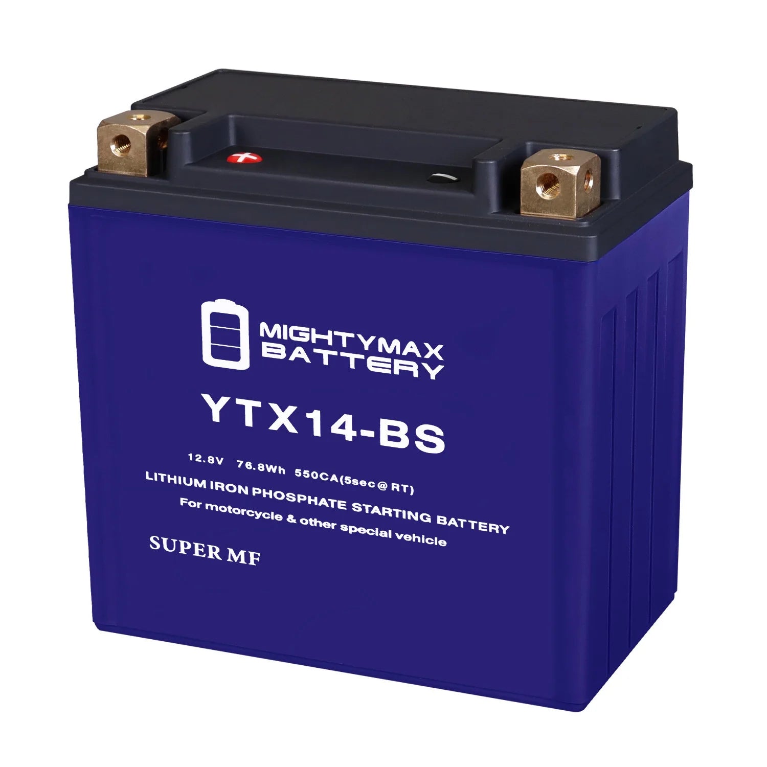 YTX14-BSize Lithium Replacement Battery Compatible with Moto Guzzi 750 V7 III Carbon Sizehine 18