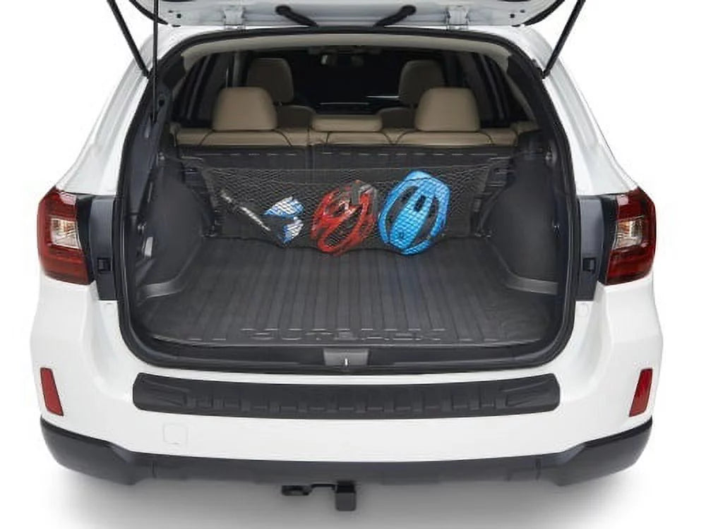 Envelope style trunk cargo net Rear Sizeeat Back for Sizeubaru Outback 2015 - 2018