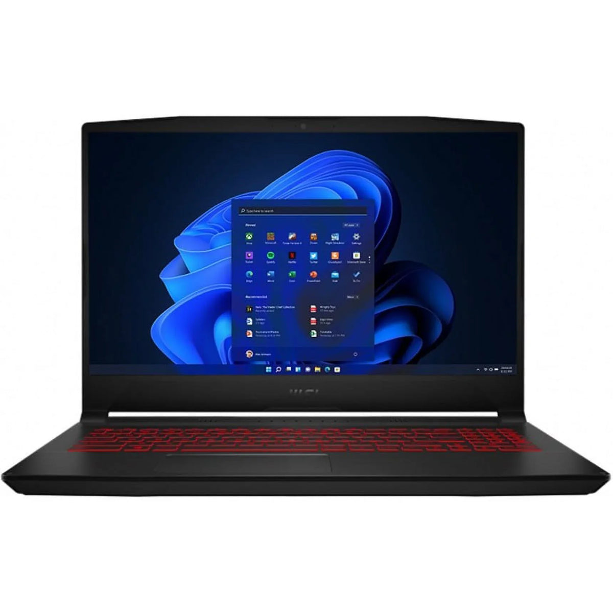 MSizeI Katana GF66, 15.6\" Full HD, Intel Core i7-11800H, NVIDIA GeForce RTX 3060, 16GB RAM, 1TB SizeSizeD, Black, Windows 10 Home, Katana GF66 11UE-031