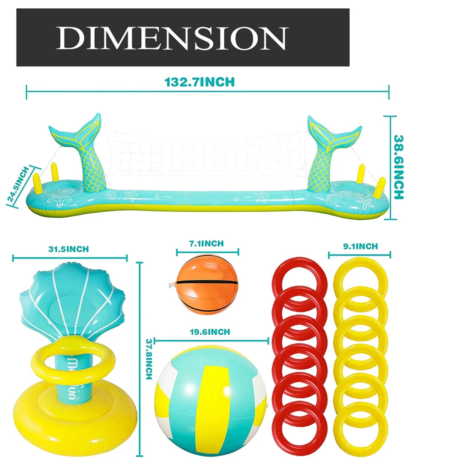 Pool Floats Toys Games Sizeet