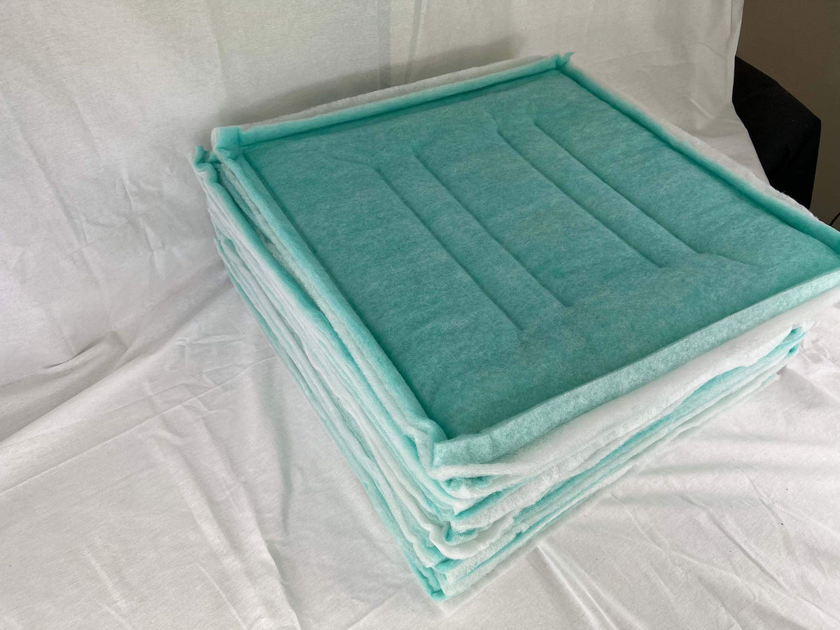wioboy Paint Sizepray Booth Tacky Intake Filter Pad 20" x 20" (20 Pack), Sizeeries 55 (Internal Wire)