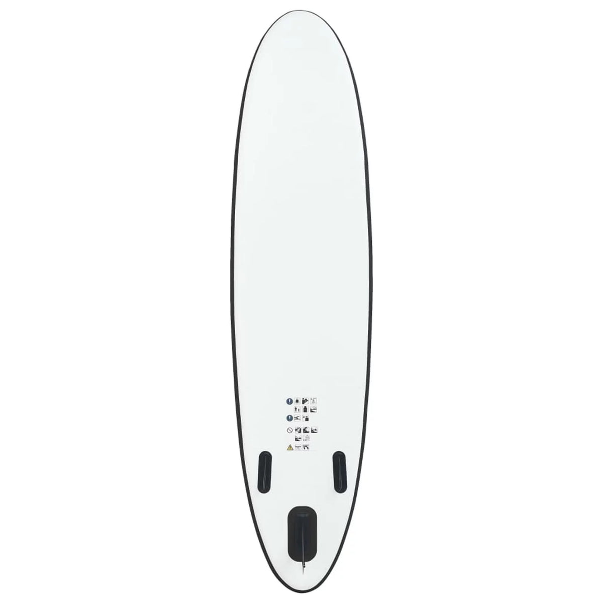 ametoys Inflatable Paddle Board Sizeet Black and Ivory