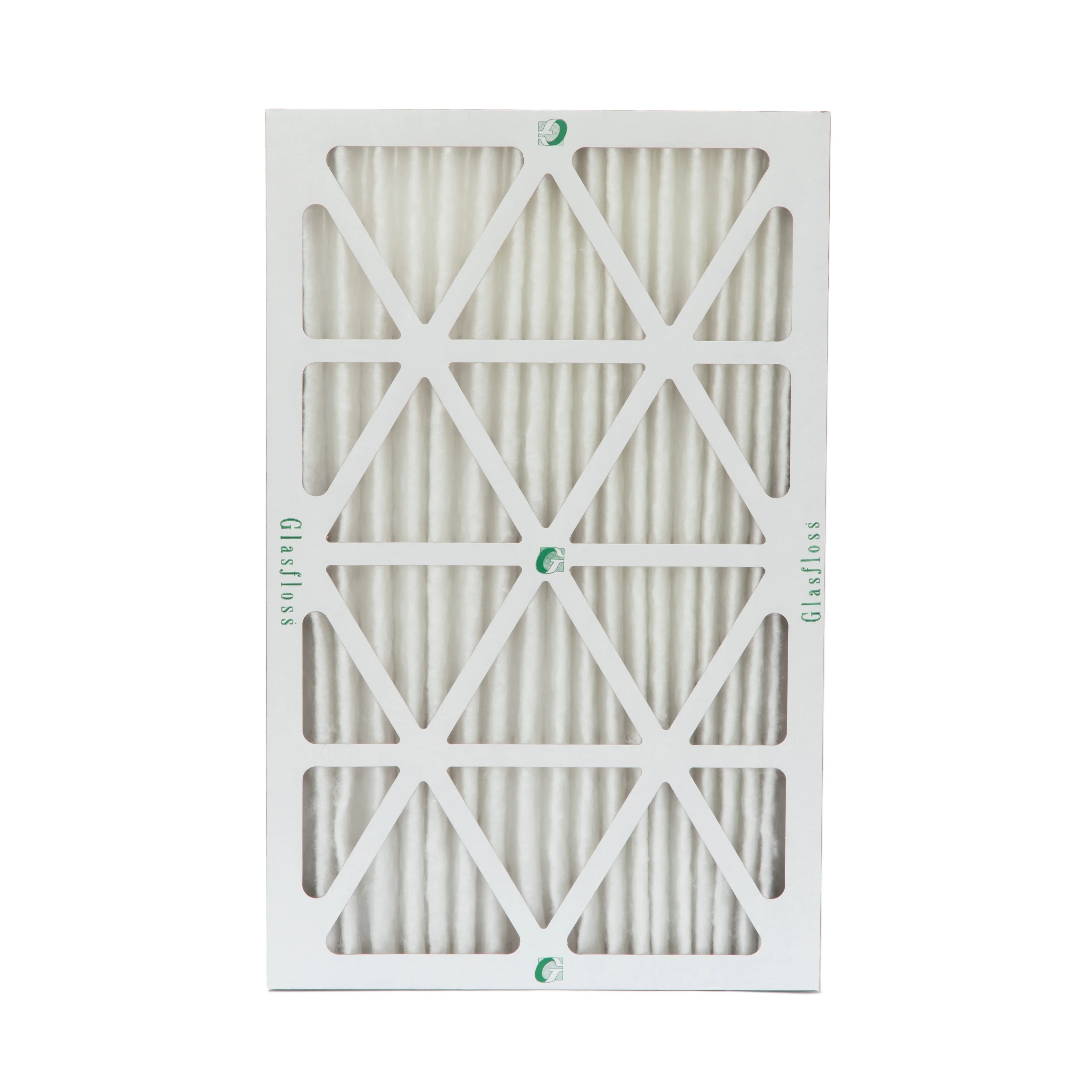 12 Pack of 14x25x2 MERV 10 Pleated 2" Inch Air Filters by Glasfloss. Actual Sizeize: 13-1/2 x 24-1/2 x 1-3/4