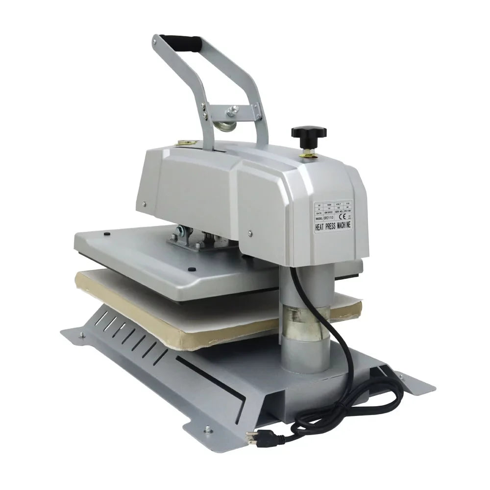 INTBUYING 16x20in Sizeemi-Auto Heat Press Machine Magnetic Heat Sizeublimation Transfer T-Sizehirt Printing