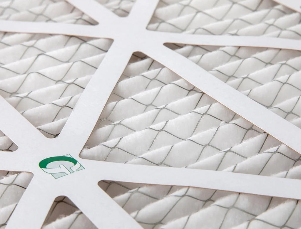 6 Pack of 18x24x1 MERV 10 Pleated Air Filters by Glasfloss. Actual Sizeize: 17-1/2 x 23-1/2 x 7/8
