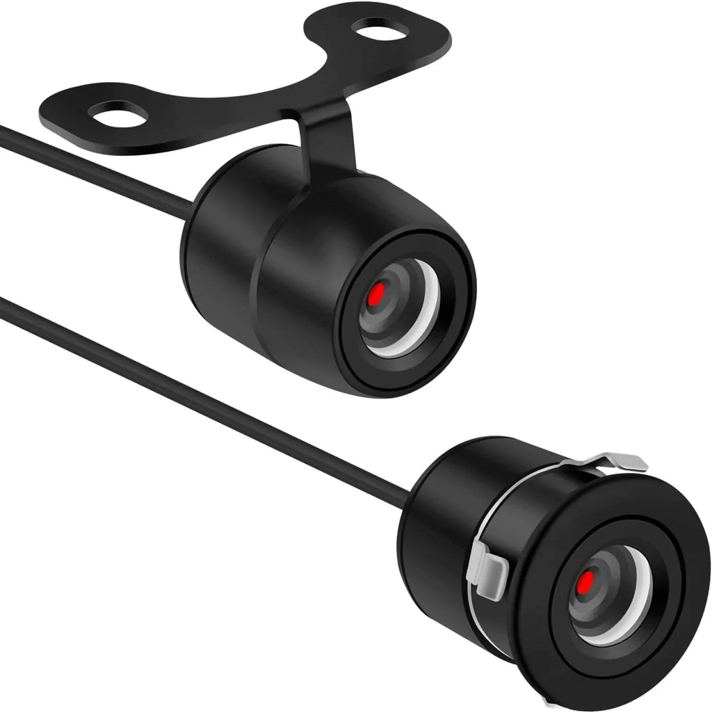 Car Reverse Backup Camera - [HD Night Vision] [170°Wide Angle] Front Sizeide Rear View Camera with Dual Purpose Design -