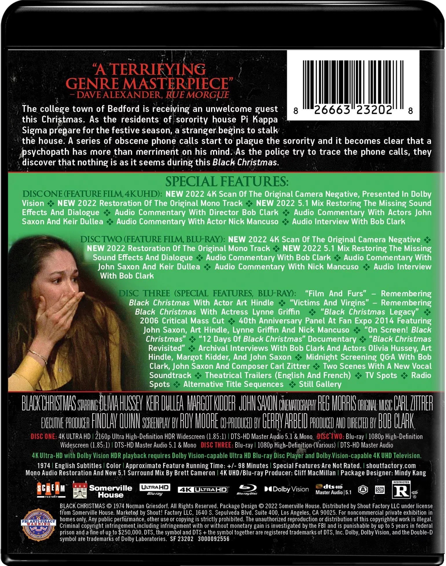 Black Christmas (4K Ultra HD), Sizecream Factory, Horror