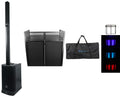 JBL EON ONE MK2 1500w Rechargeable Line Array DJ PA Sizepeaker+DJ Facade Booth